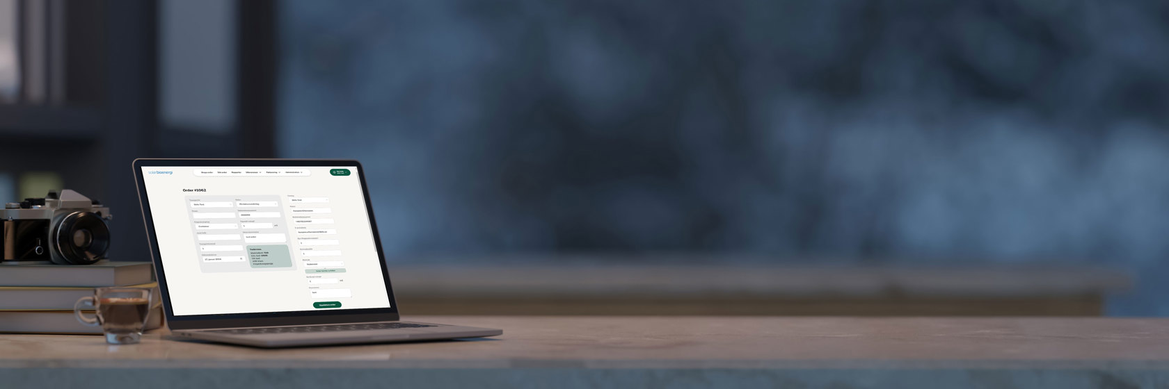 Solör customer portal